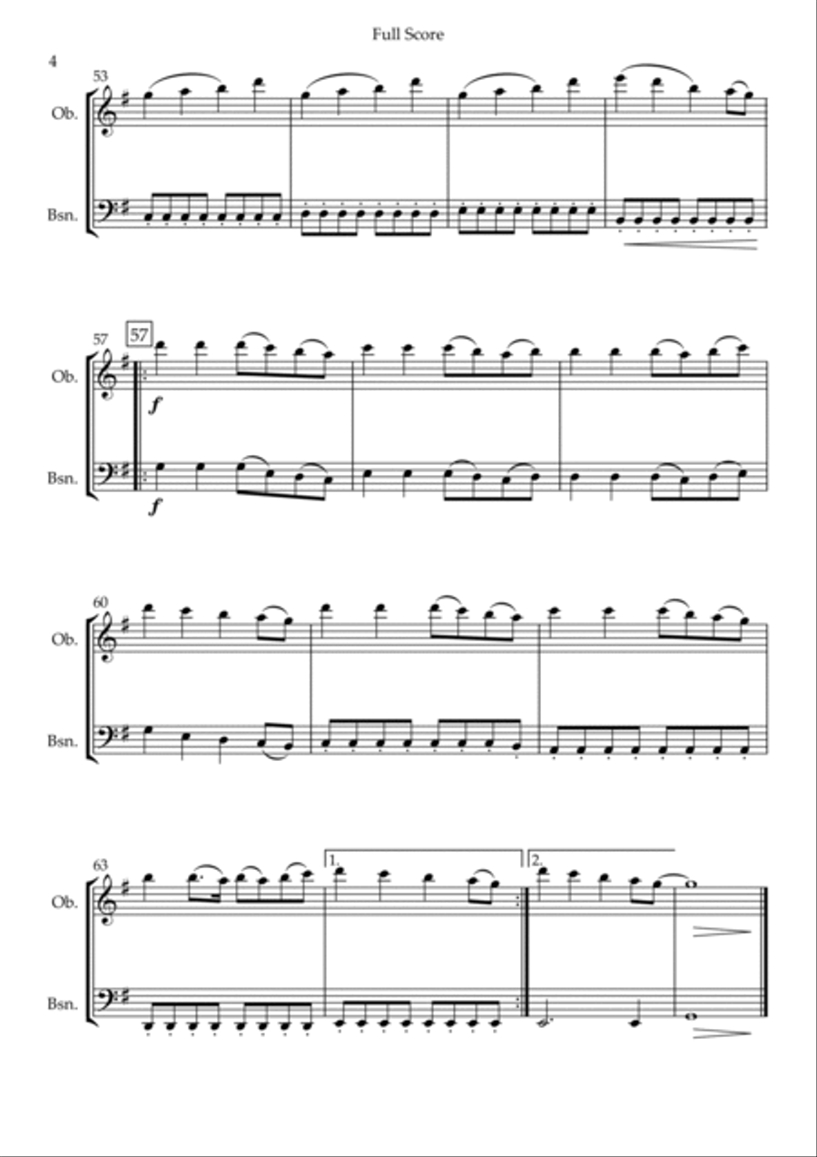 Build My Life Woodwind Duet scores gallery preview page 4