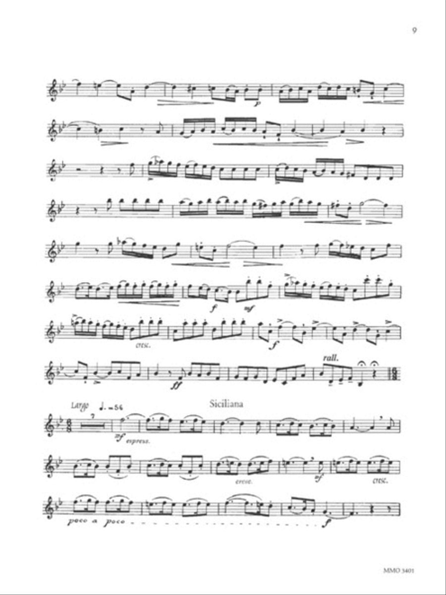 Three Oboe Concerti Oboe Solo scores gallery preview page 4