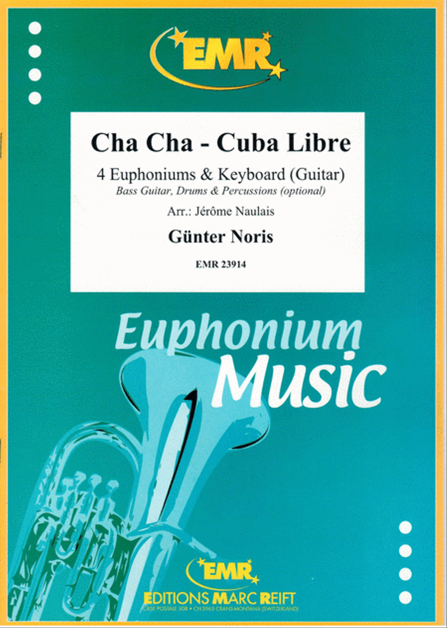 Cha Cha - Cuba Libre Euphonium Quartet scores gallery preview page 1