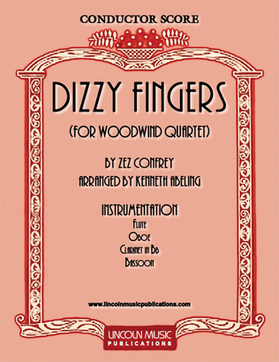 Dizzy Fingers (for Woodwind Quartet)