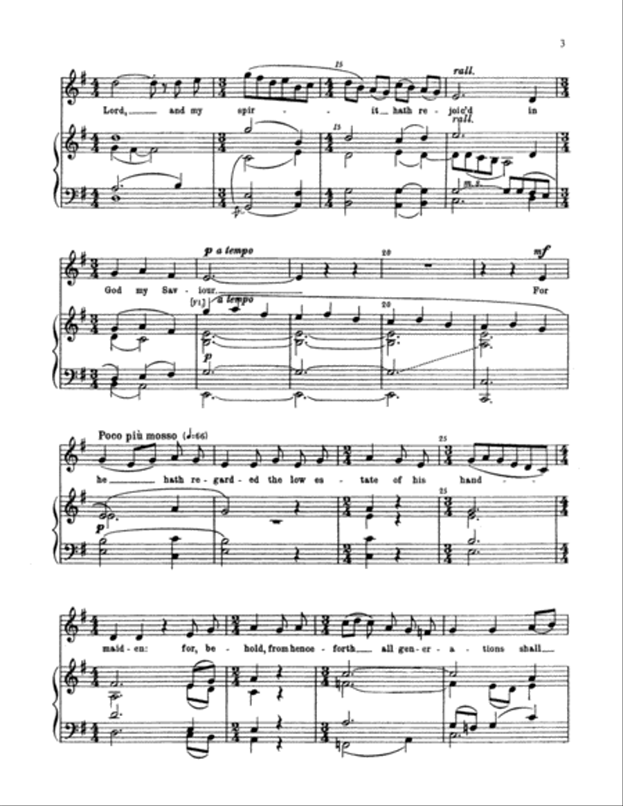 My Soul Doth Magnify the Lord (Magnificat) Orchestra scores gallery preview page 2