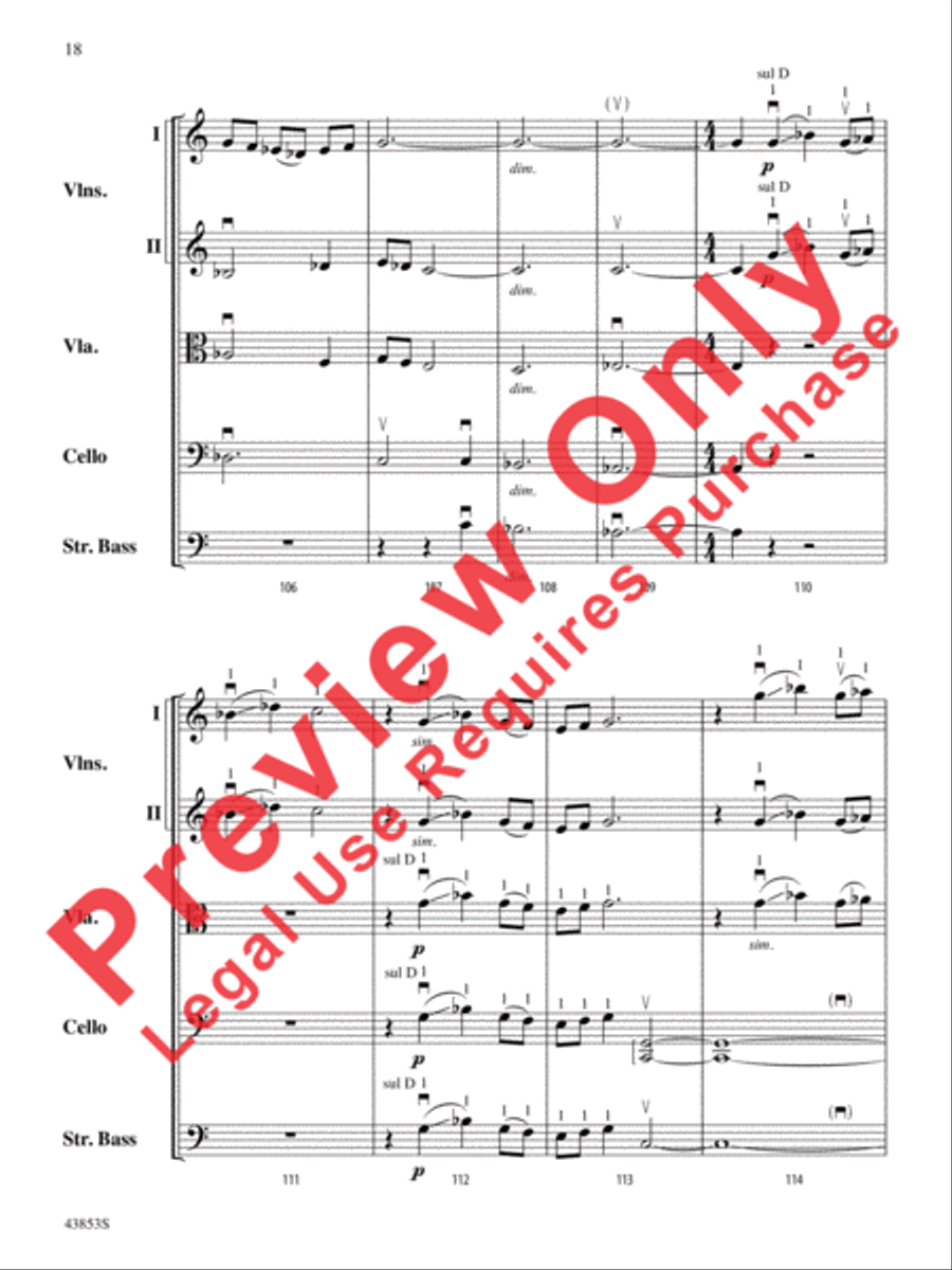 Miraj String Orchestra scores gallery preview page 19