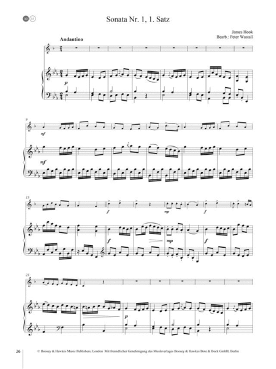 Starke Töne - Trompete und Klavier Trumpet Solo scores gallery preview page 4