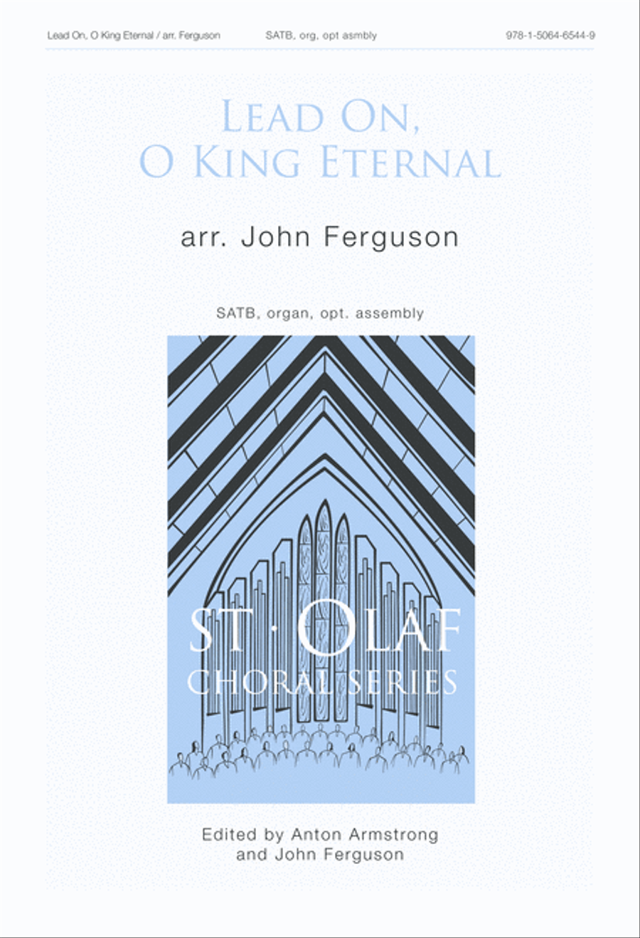 Lead on, O King Eternal 4-Part scores gallery preview page 1