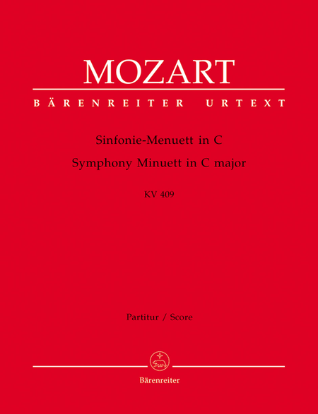 Symphony Minuett in C major