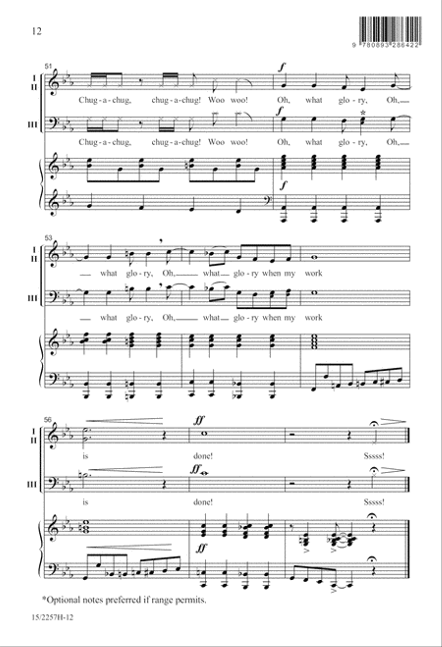 Fun Train 3-Part scores gallery preview page 12