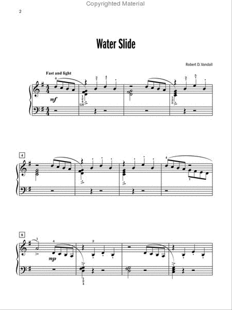 Celebrated Virtuosic Solos, Book 1 Easy Piano scores gallery preview page 2