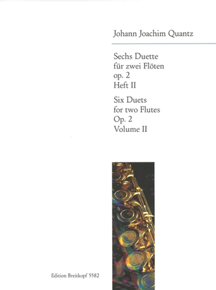 Book cover for 6 Duets Op. 2
