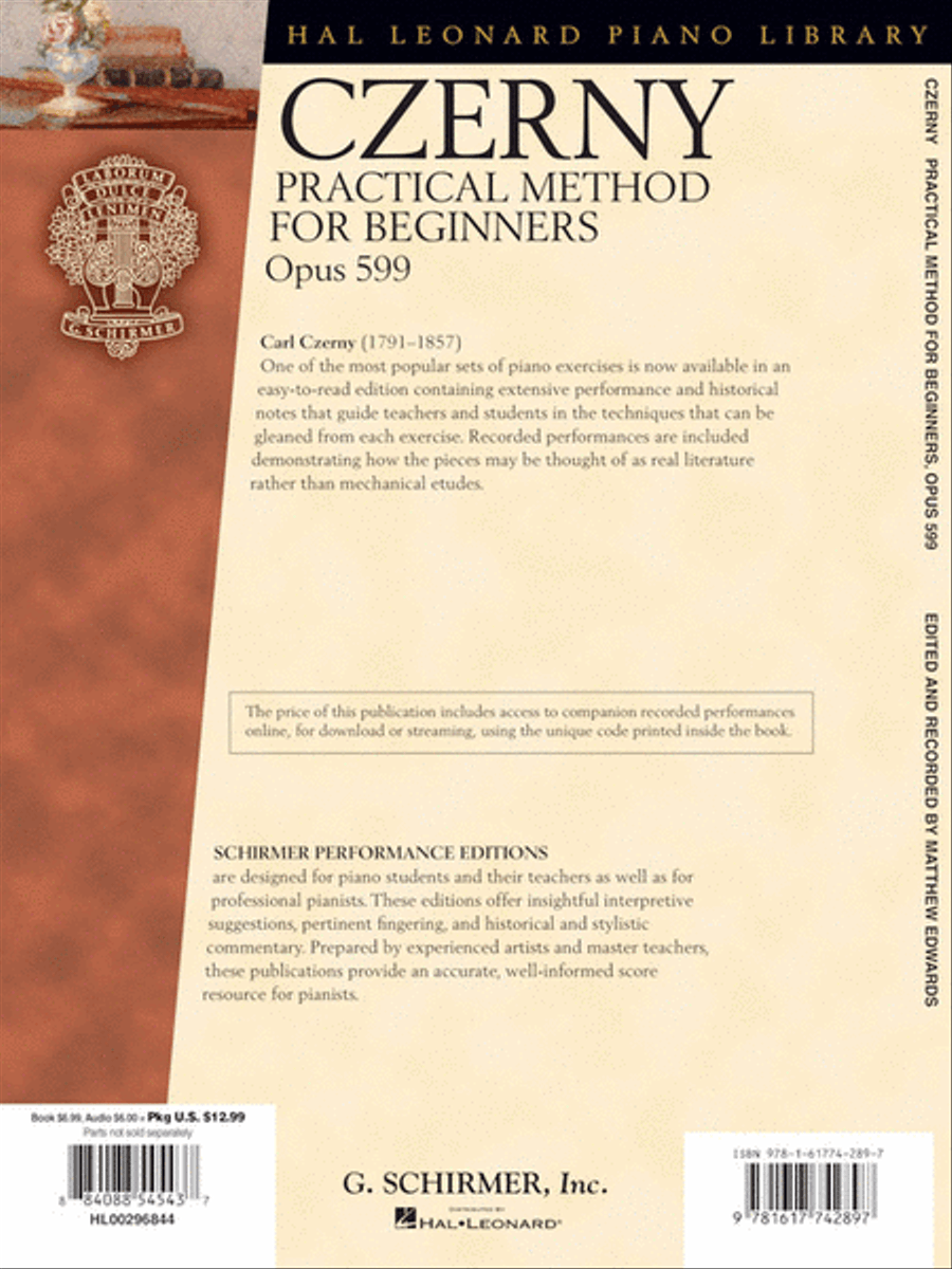 Carl Czerny – Practical Method for Beginners, Op. 599 Piano Method scores gallery preview page 8
