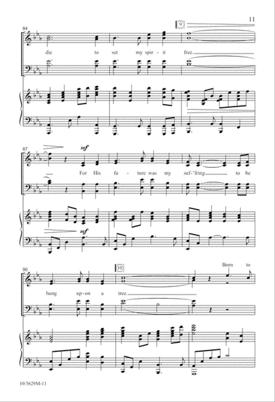 He Was Born to Die 4-Part scores gallery preview page 11