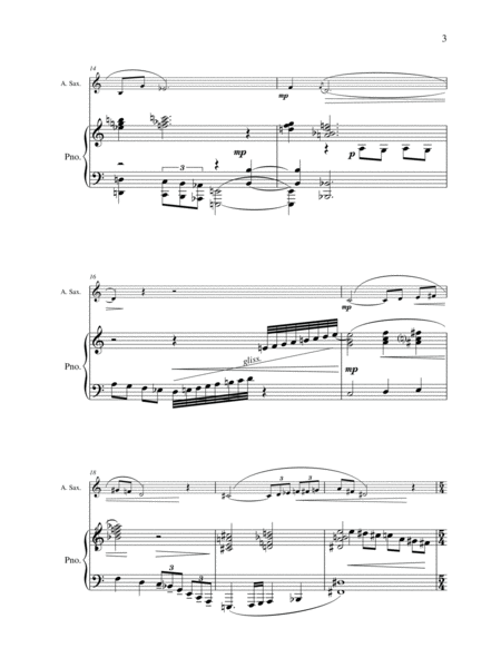 Sonata for Alto Saxophone (or Clarinet) and Piano image number null