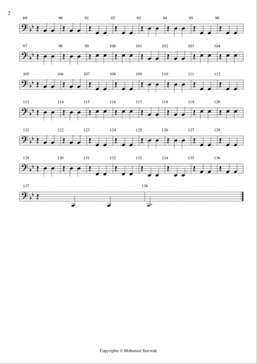 La Valse D'amelie Brass Ensemble scores gallery preview page 2