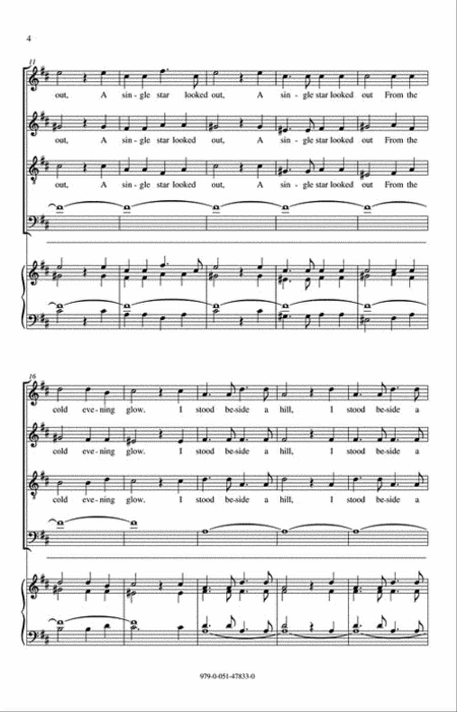 February Twilight 4-Part scores gallery preview page 3