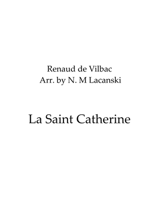 Book cover for La Saint Catherine