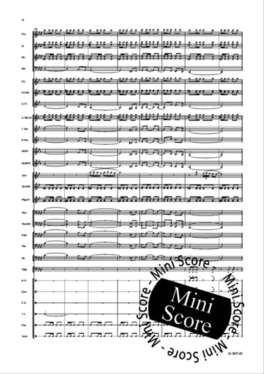 Hispanico Hispanico Concert Band scores gallery preview page 22