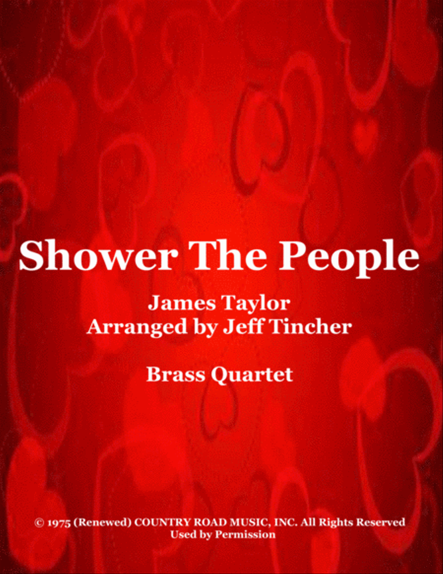 Shower The People Brass Ensemble scores gallery preview page 1