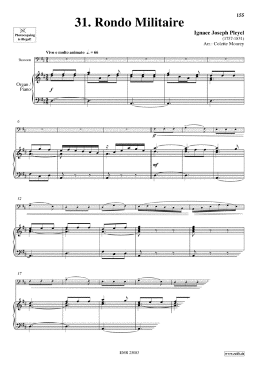 40 Greatest Classic Hits Vol. 4 Bassoon Solo scores gallery preview page 3