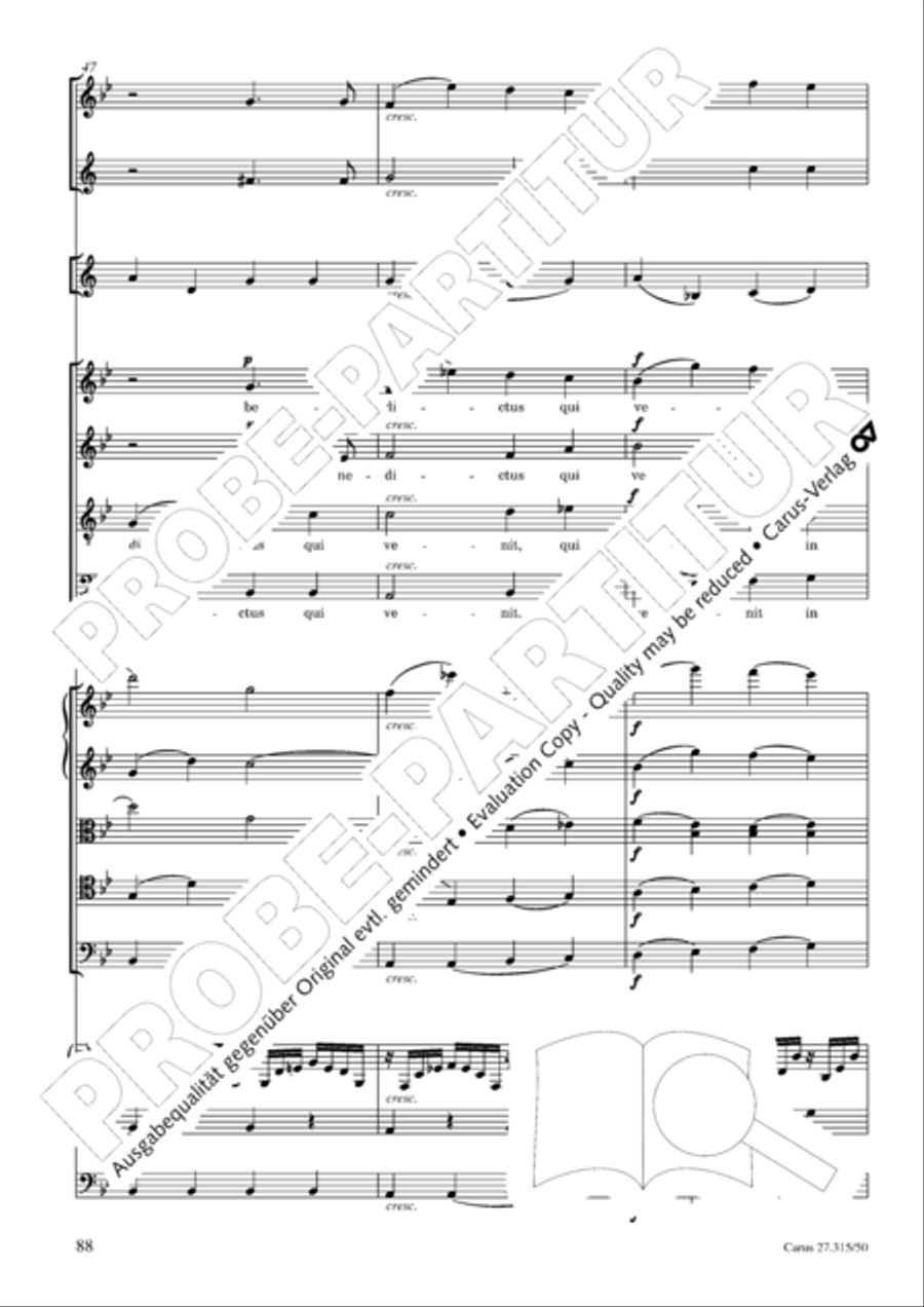 Requiem in C major Requiem in C major 4-Part scores gallery preview page 91