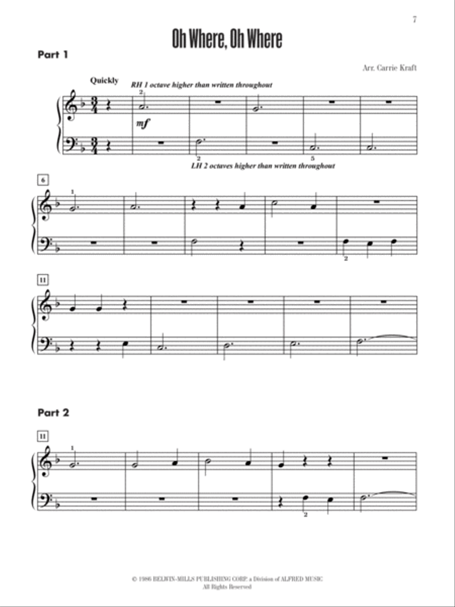 Contest Winners for Three, Book 1 Small Ensemble scores gallery preview page 3