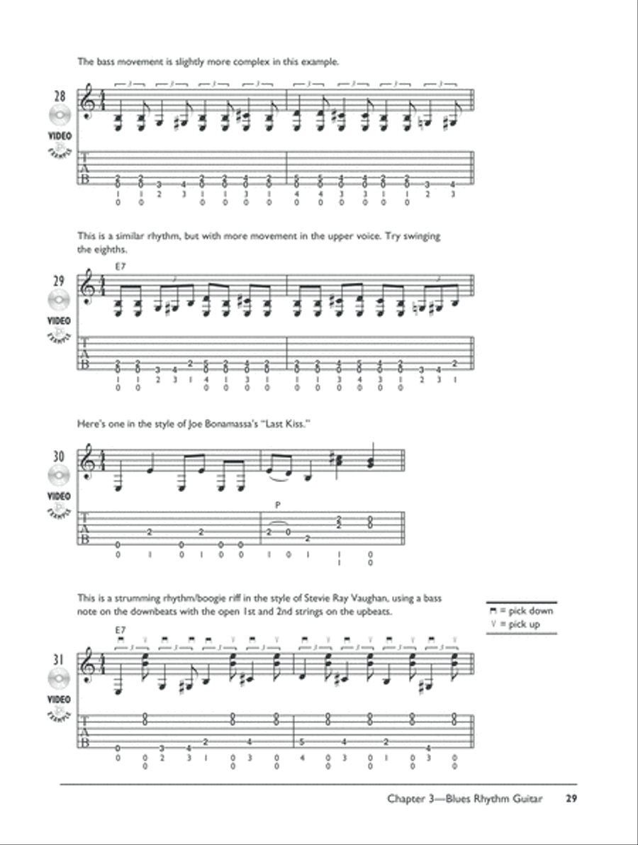 Complete Blues Guitar Method Electric Guitar scores gallery preview page 4