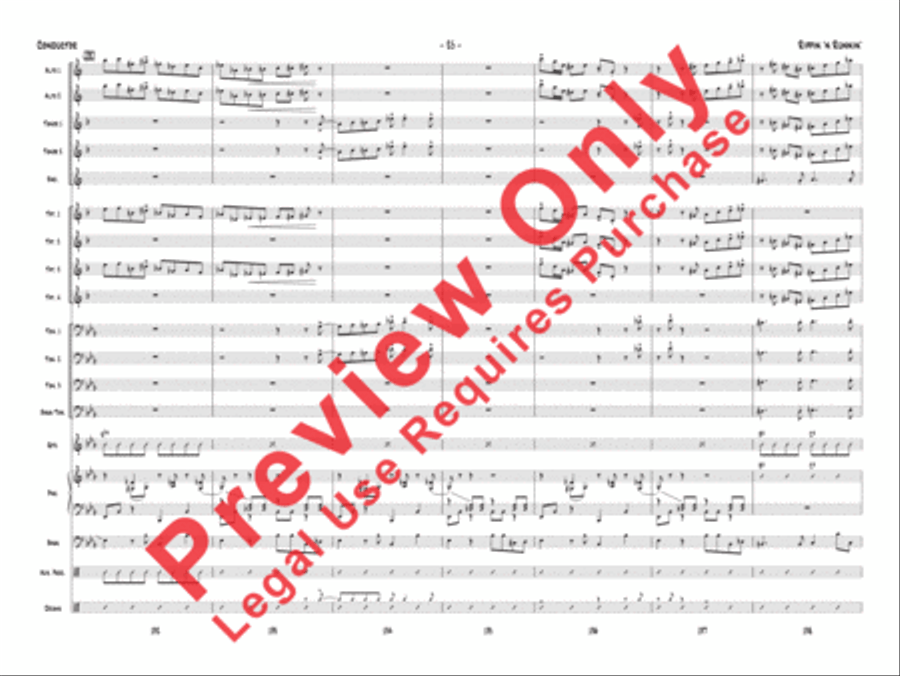 Rippin' 'n Runnin' Jazz Ensemble scores gallery preview page 26