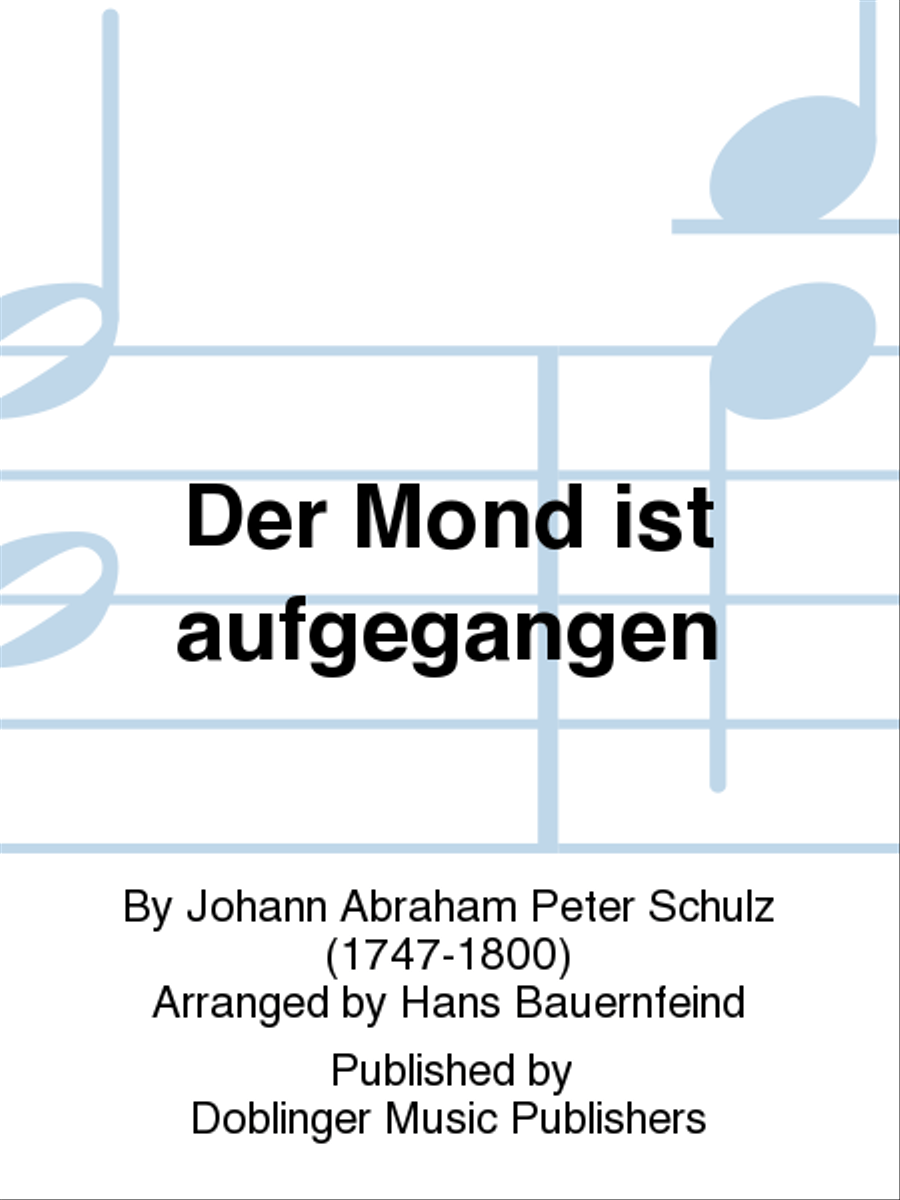 Mond ist aufgegangen, Der SSA scores gallery preview page 1