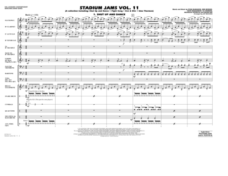 Stadium Jams Volume 11 - Conductor Score (Full Score)