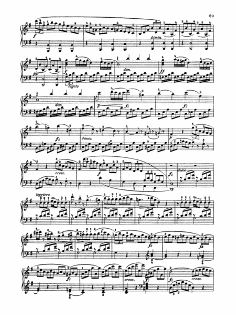 Clementi: Piano Sonatas (Volume III) Piano Solo scores gallery preview page 4