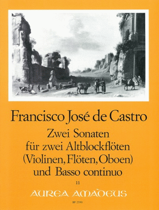 Book cover for 2 Sonatas op. 1/3+8