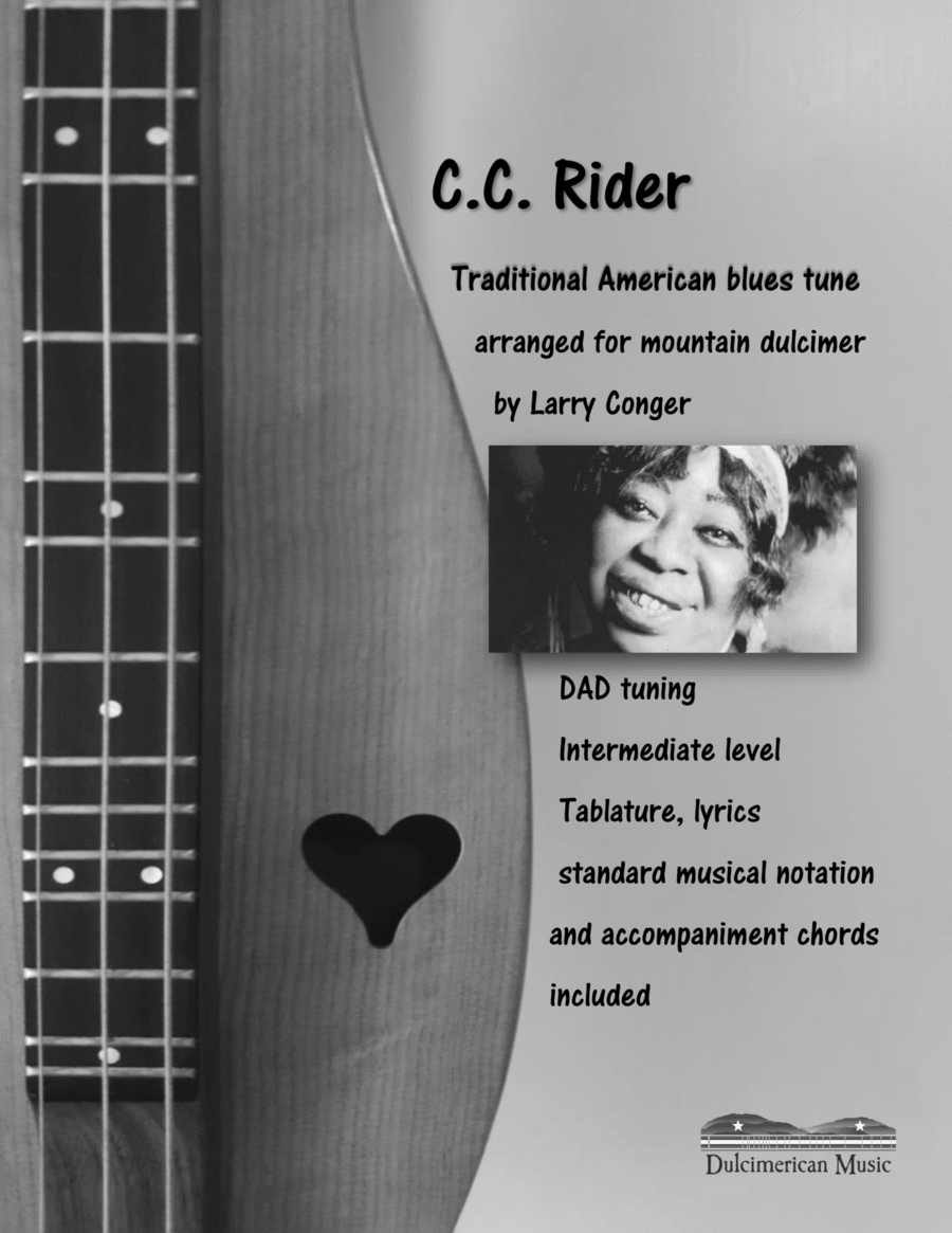 C.C. Rider Dulcimer scores gallery preview page 1