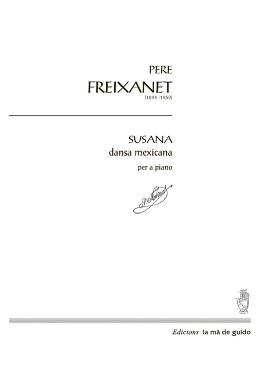 Susana Piano Solo scores gallery preview page 1