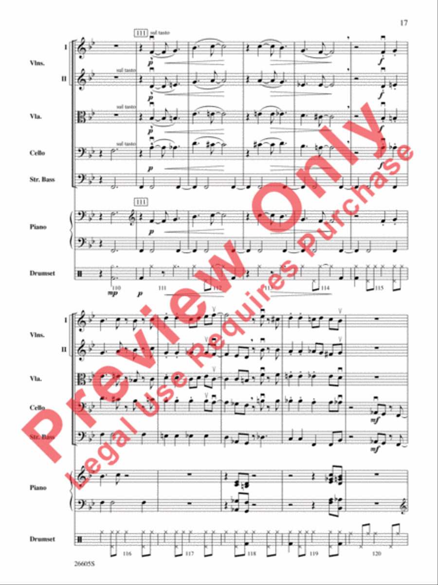 I Got Rhythm String Orchestra scores gallery preview page 18