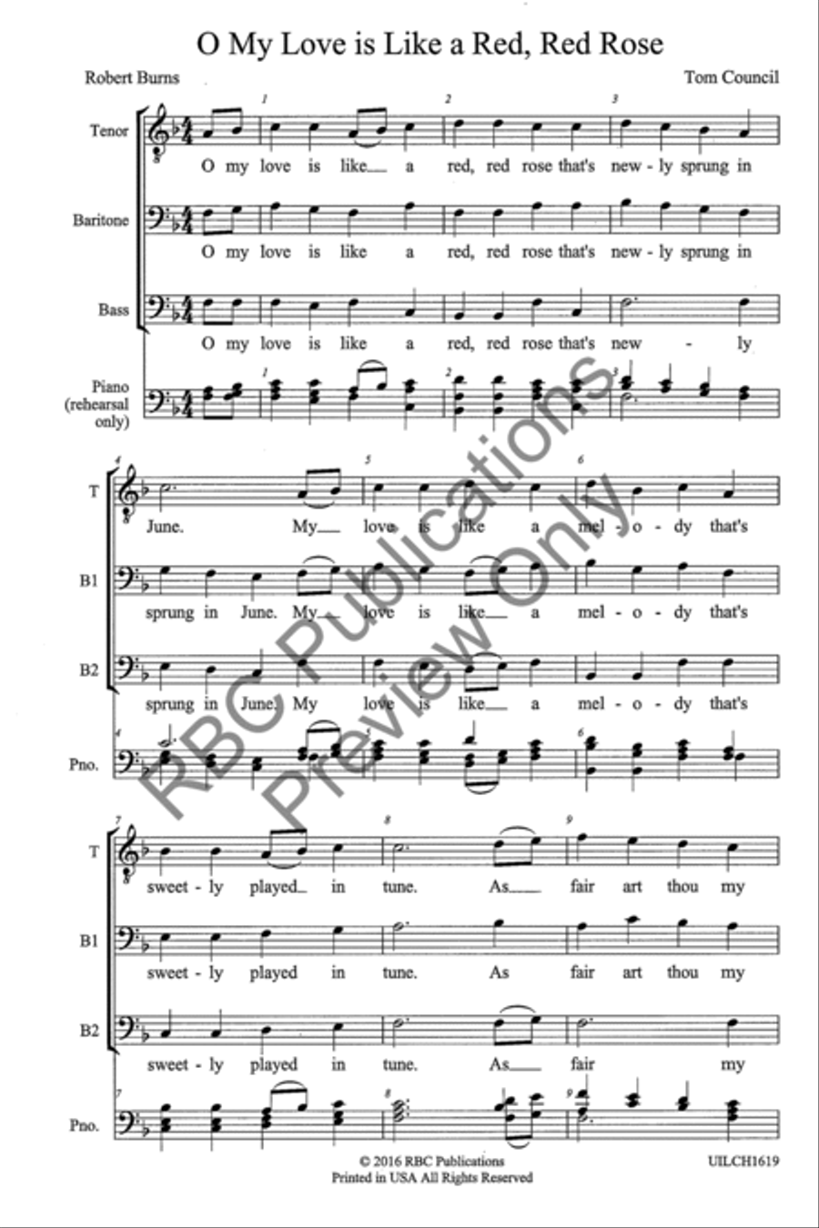 <br>Sheet music extract