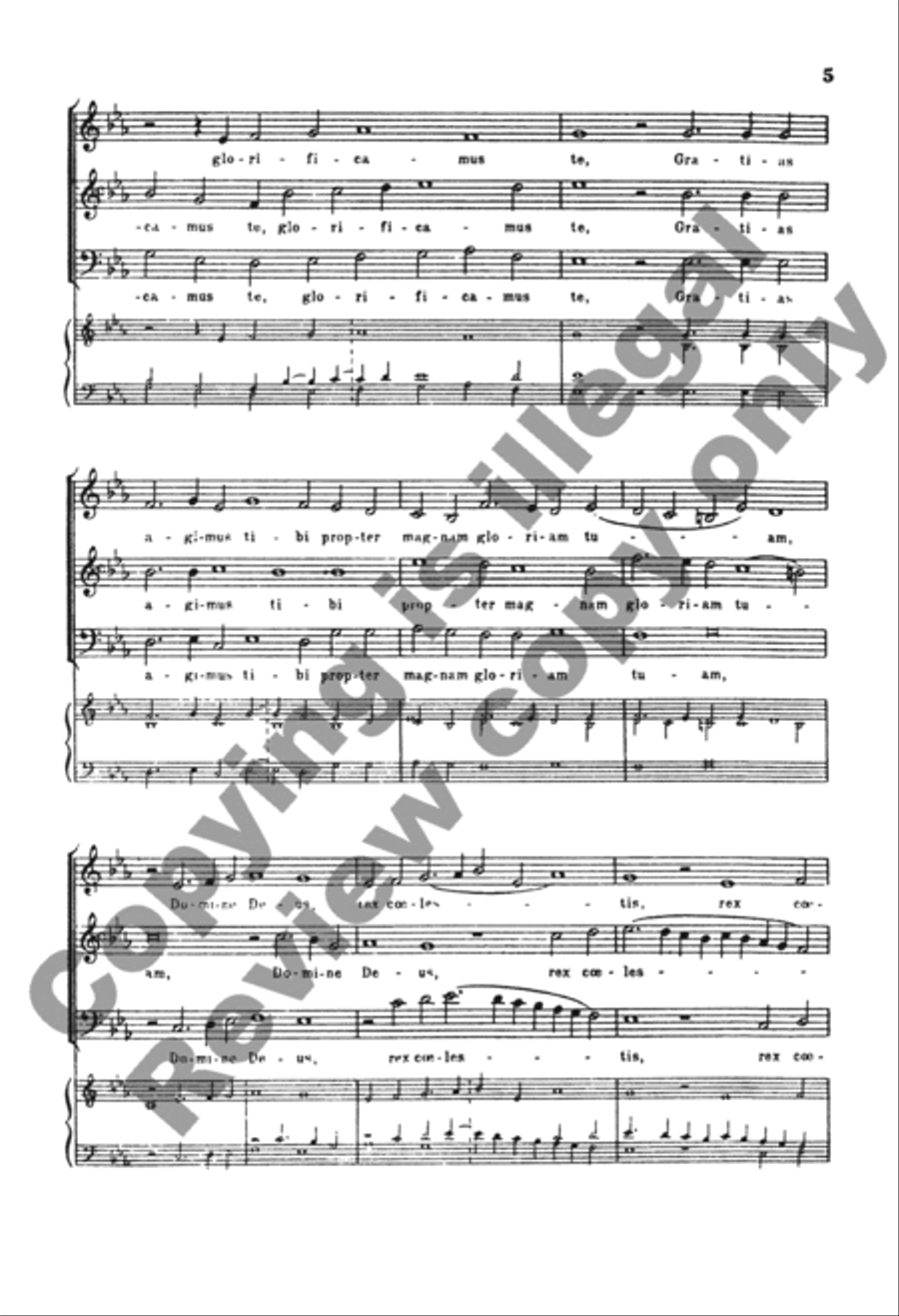 Mass for Three Voices ATB scores gallery preview page 5