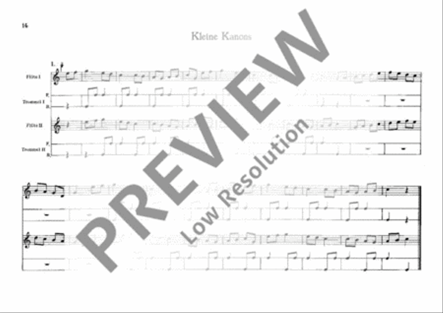 Pieces for Recorder and Drum Recorder scores gallery preview page 15