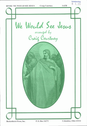 Book cover for We Would See Jesus