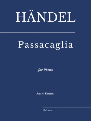 Book cover for Händel: Passacaglia for Piano