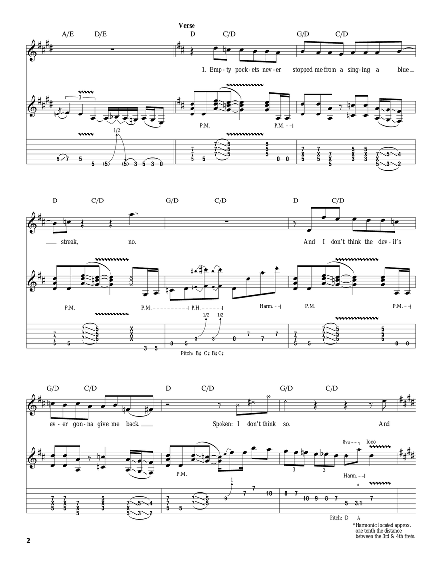 A Lil' Ain't Enough A Lil' Ain't Enough Acoustic Guitar scores gallery preview page 2