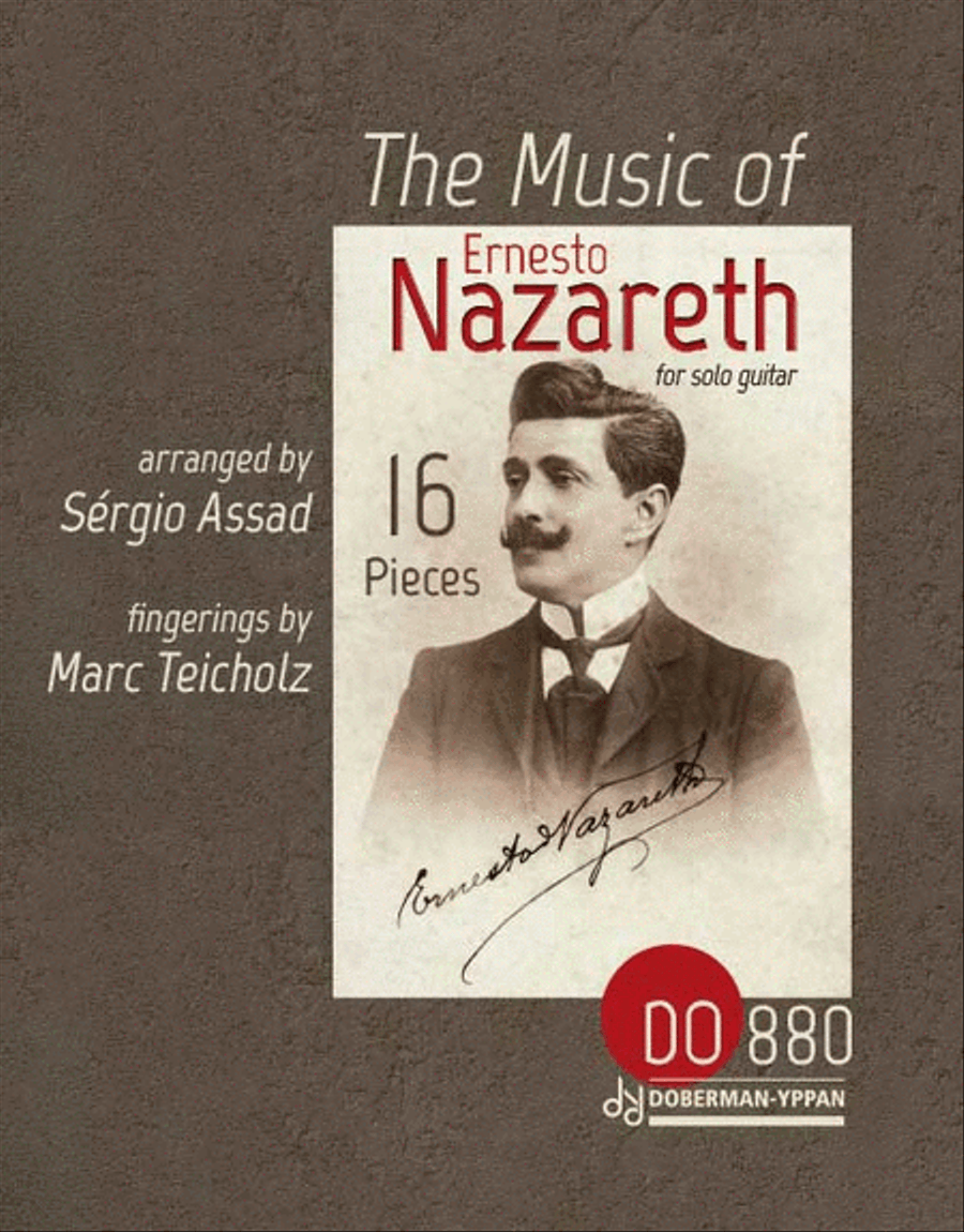 The Music of Ernesto Nazareth Classical Guitar scores gallery preview page 1