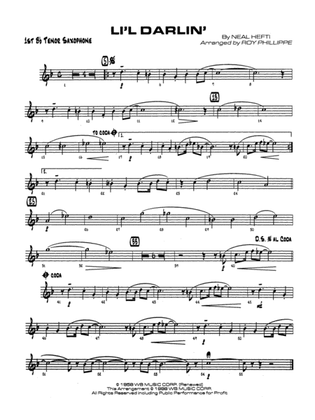 Li'l Darlin': B-flat Tenor Saxophone