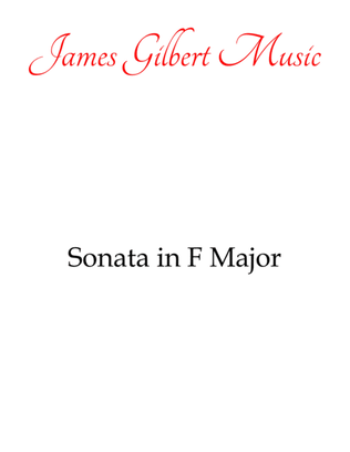 Book cover for Sonata In F Major, K. 280