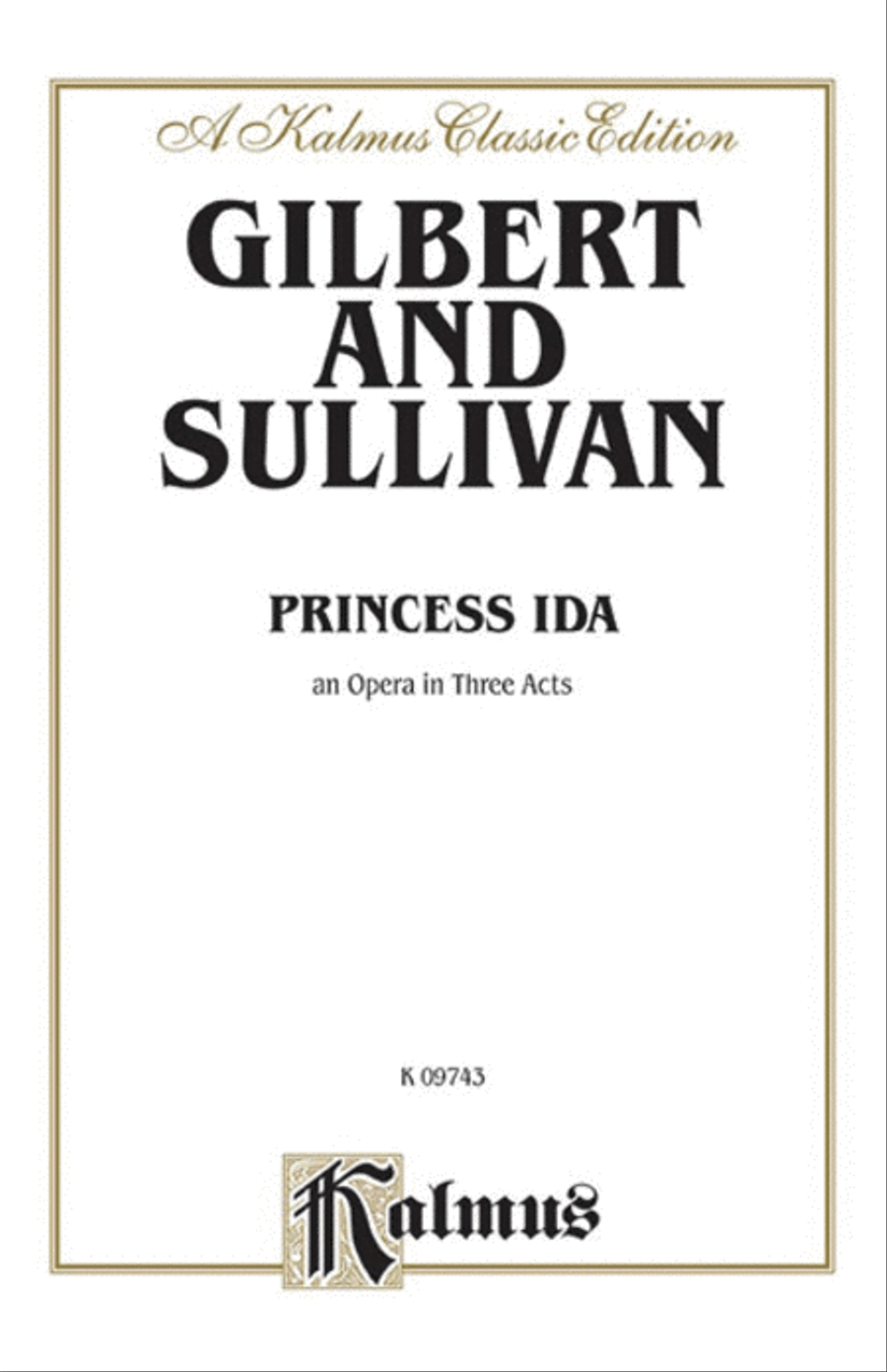 Princess Ida Voice scores gallery preview page 1