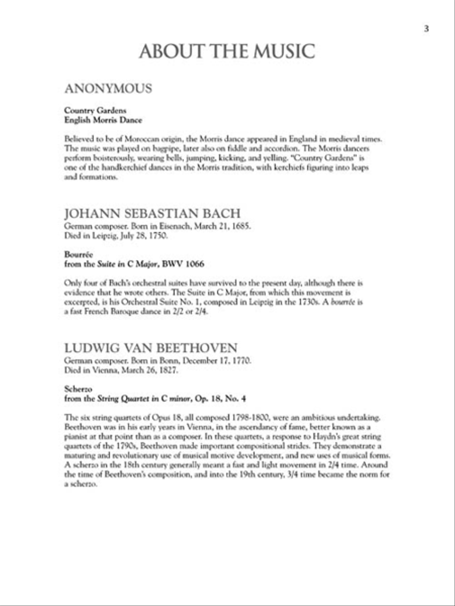 The Violin Collection – Easy to Intermediate Level Violin Solo scores gallery preview page 4