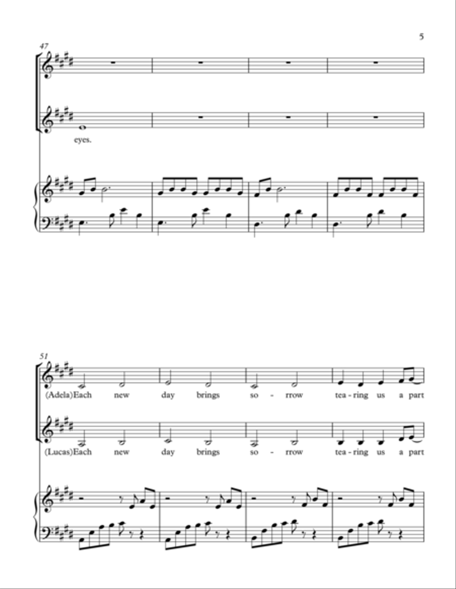 Lift Your Eyes Lift Your Eyes Small Ensemble scores gallery preview page 5