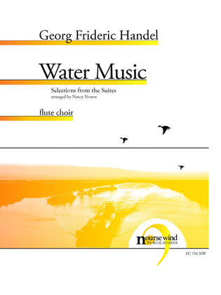 Book cover for Water Music for Flute Choir