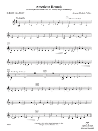American Rounds: B-flat Bass Clarinet