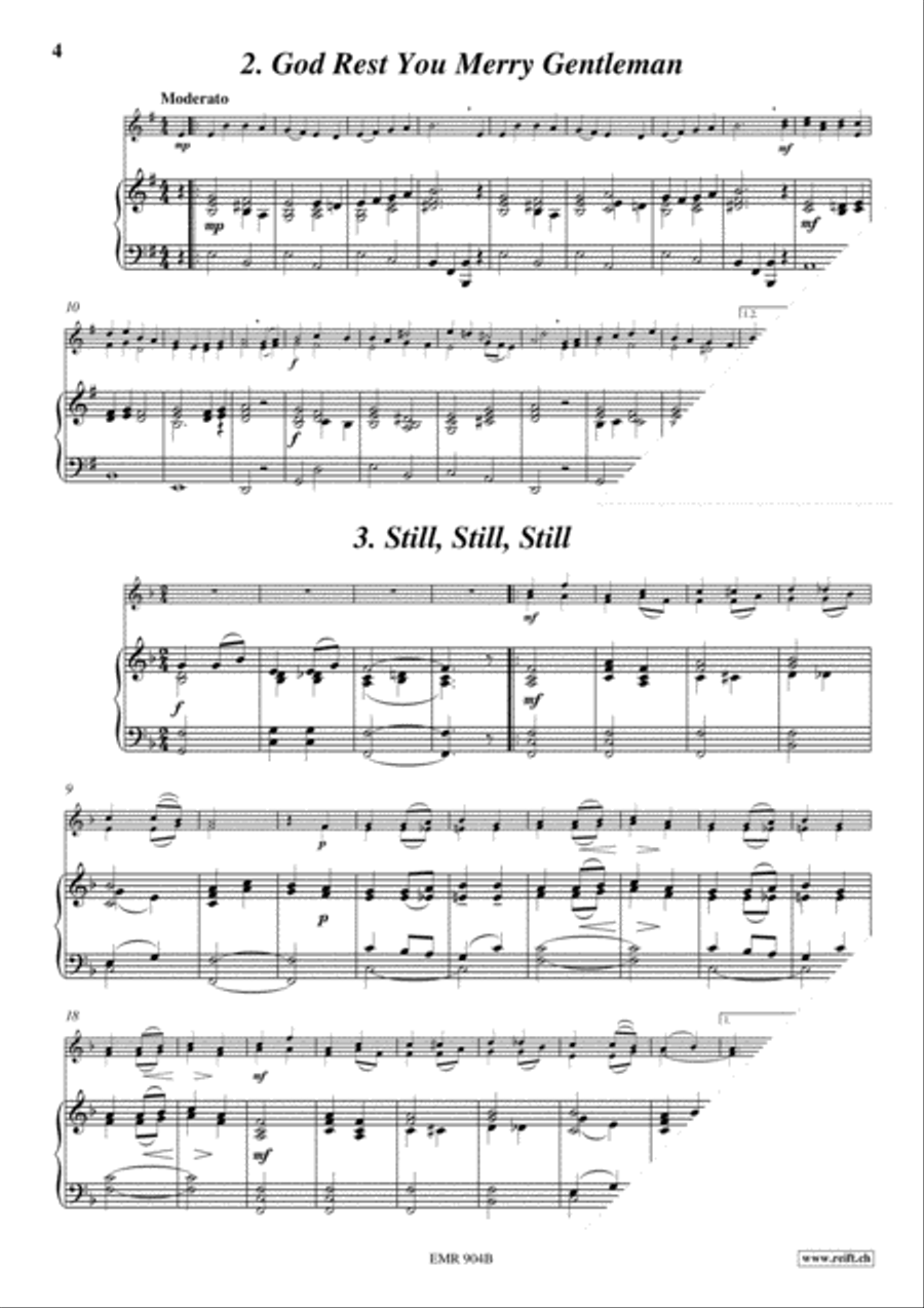 28 Weihnachtsmelodien Vol. 1 + 2 Woodwind Duet scores gallery preview page 12
