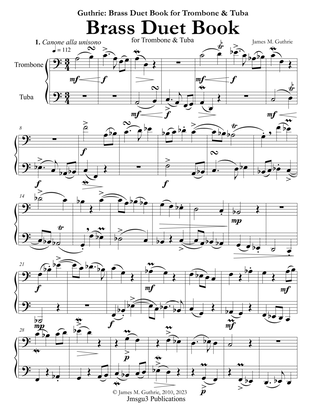 Guthrie: Brass Duet Book for Trombone & Tuba