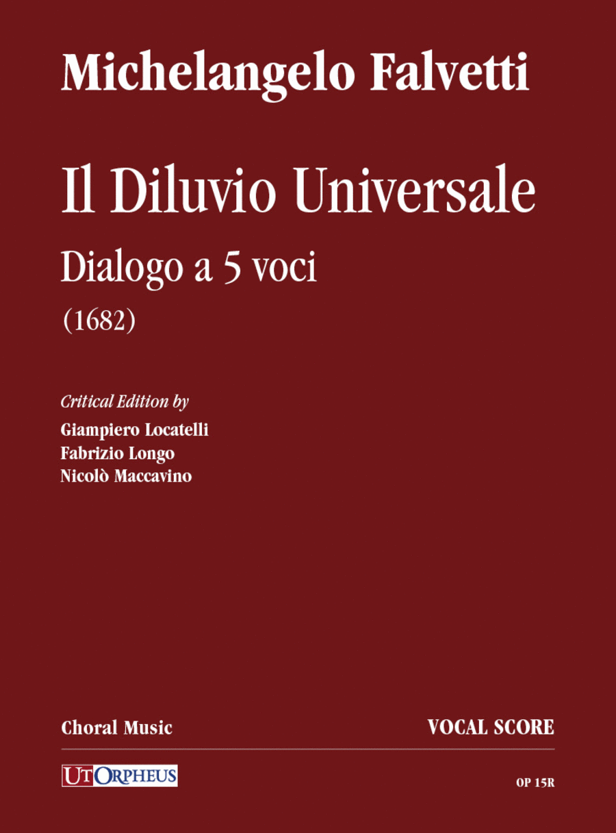 Il Diluvio Universale. Dialogo a 5 voci (1682). Critical Edition