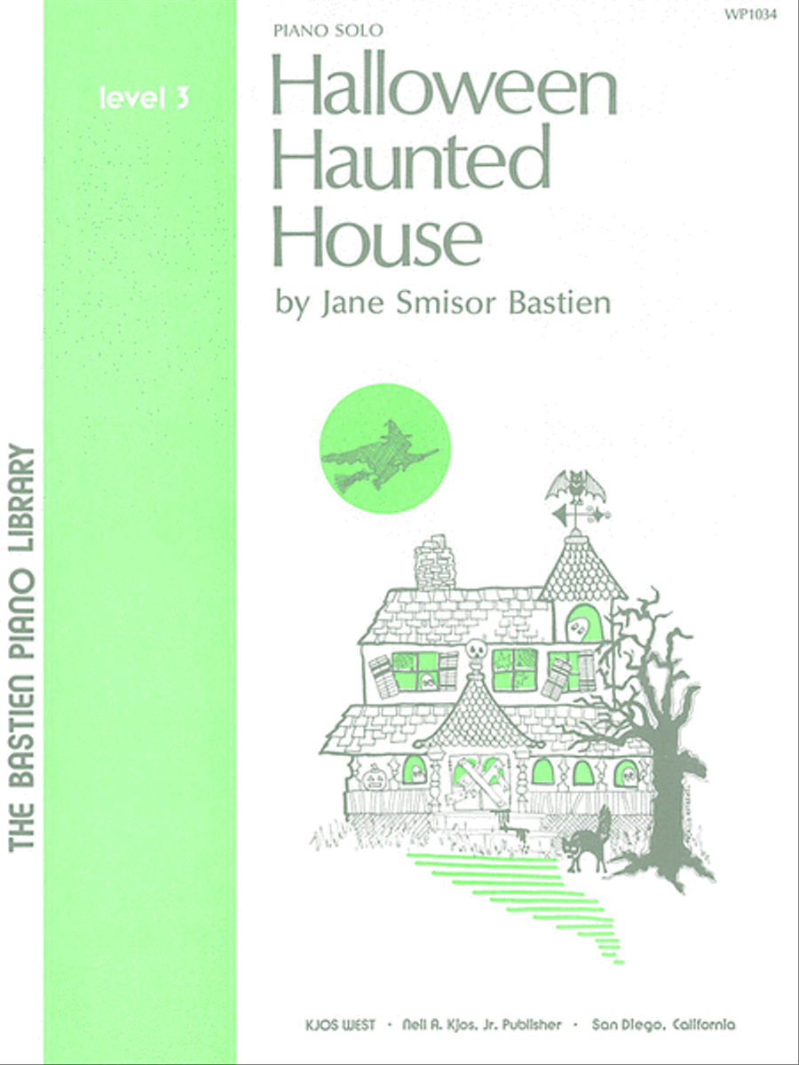 Halloween Haunted House Piano Method scores gallery preview page 1